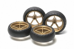 TAMIYA 1/32 迷你四驅車 大徑 窄型 胎框組 